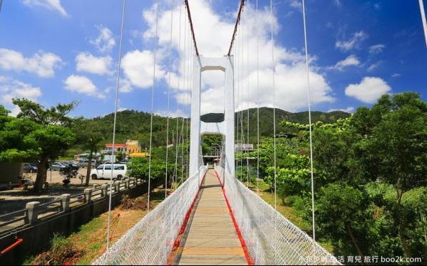 屏東景點「滿州港口吊橋」Blog遊記的精采圖片