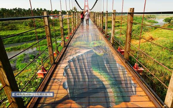 屏東景點「萬巒吊橋」Blog遊記的精采圖片